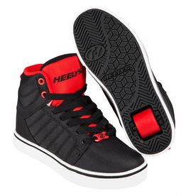 HEELYS UPTOWN ZWART/ROOD