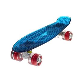 RIDGE Ridge Aurora 22"  LED  Penny Board, Bleu/Red