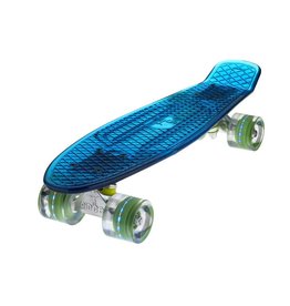 RIDGE Ridge Aurora 22"  LED  Penny Board, Bleu/Bleu LEDs