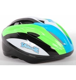 VOLARE VOLARE FIETS-SKATEHELM DELUXE GROEN WIT ZWART
