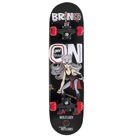 PLAYLIFE PLAYLIFE SKATEBOARD WOLFLADY