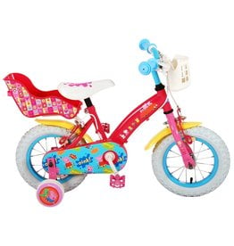 PEPPA PIG PEPPPA PIG KINDERFAHRRAD 12 ZOLL MIT ZWEI HANDBREMSEN