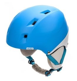METEOR SKI HELM KIONA, BLAUW/WIT