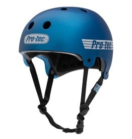 PRO-TEC PRO-TEC SKATE HELM OLD SCHOOL CERT HOSOI BLAU
