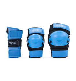 SFR SFR SKATE BESCHERMSET, 3 DELIG BLAUW