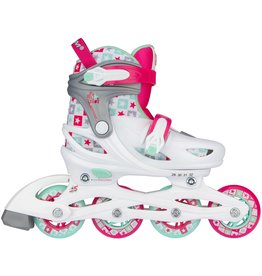 NIJDAM NIJDAM INLINE SKATES VERSTELBAAR - SK8 STAR