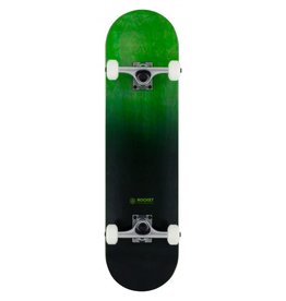 ROCKET SKATEBOARD ROCKET COMPLETE SKATEBOARD, DOUBLE DIPPED GREEN