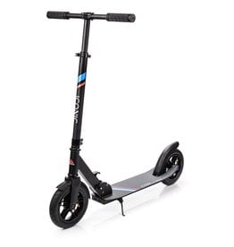 METEOR CITY-ROLLER MIT LUFTREIFEN 8+, SCHWARZ