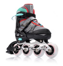METEOR METEOR INLINE SKATES, VOLTER BLACK/GREY