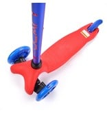 METEOR 3 WIEL LED KINDERSTEP 3+, ROOD/BLAUW
