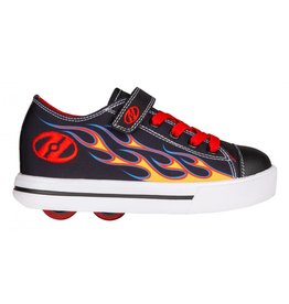 HEELYS HEELYS X2 SNAZZY, BLACK/YELLOW/RED FLAME