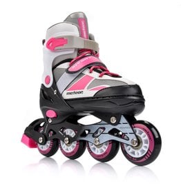 METEOR METEOR INVERT INLINE SKATES, PINK/GREY