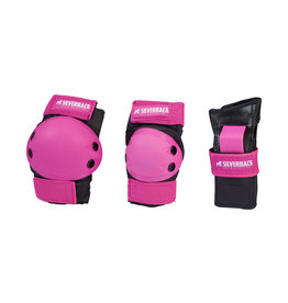 SILVERBACK SILVERBACK HEAVY DUTY 3-DELIG BESCHERMSET, ROZE