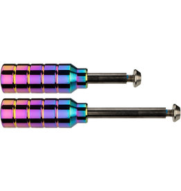 BLACK DRAGON STUNT SCOOTER PEG SET, NEOCHROME
