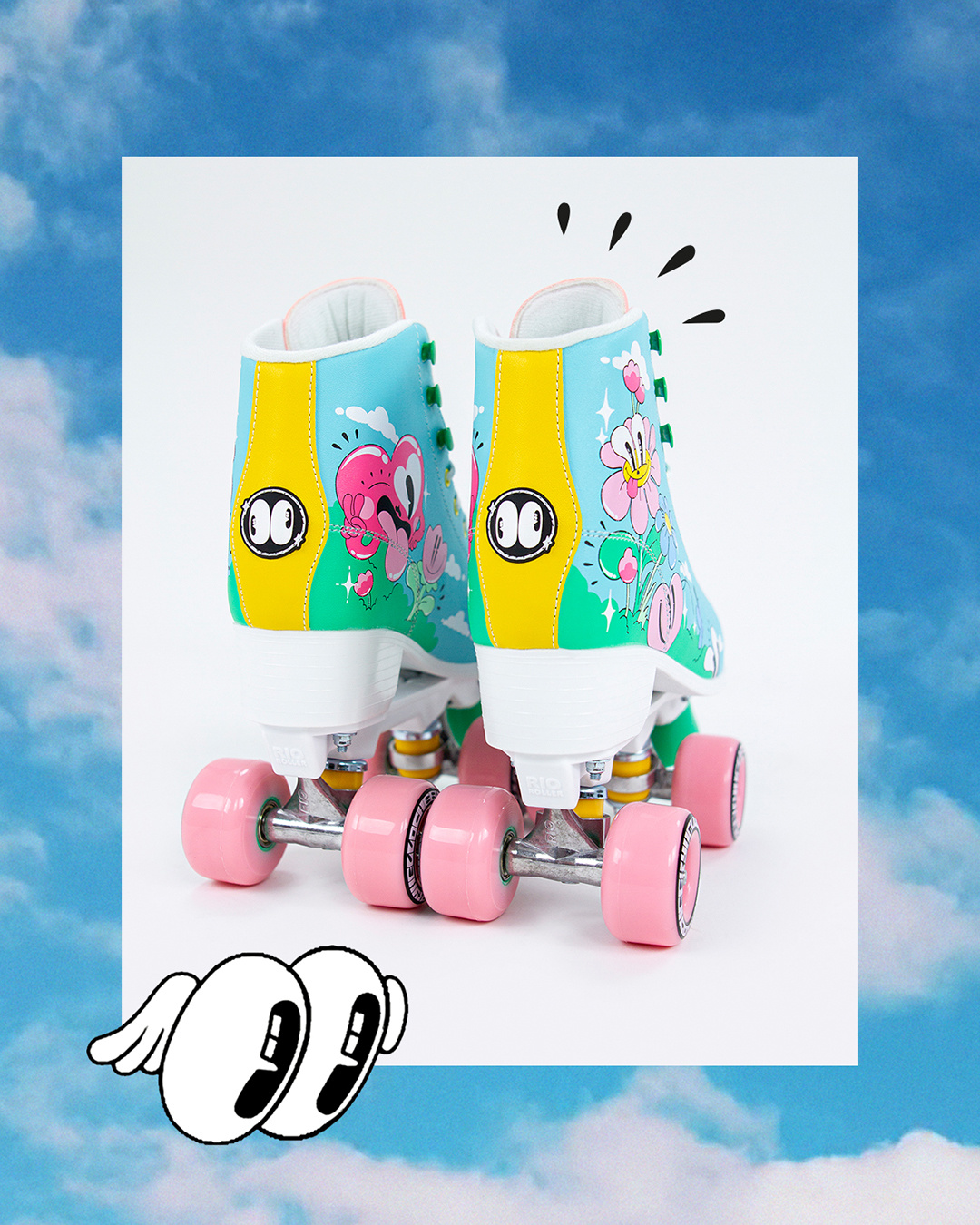 RIO ROLLER HATTIE LTD EDITION ROLLERSKATES