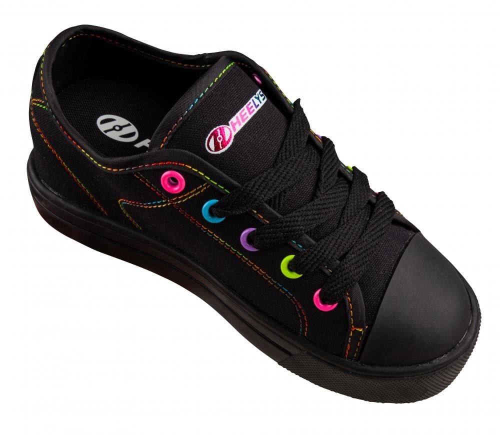 HEELYS HEELYS CLASSIC X2, BLACK/RAINBOW