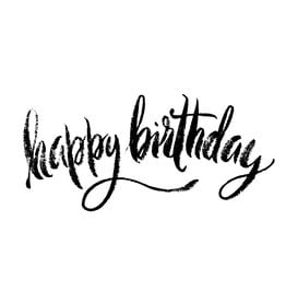 HAPPY BIRTHDAY